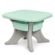 Дитячий пластиковий столик із двома стільцями Bambi NEW TABLE-5 сіро-м'ятний