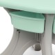 Дитячий пластиковий столик із двома стільцями Bambi NEW TABLE-5 сіро-м'ятний