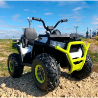 Електро квадроцикл дитячий (електромобіль) з м'яким сидінням (M 4081EBLR-1-5)