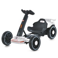 Детский электрокарт с пультом управления (музыка свет) Bambi M 6145EBR-1 Детский электрокарт с пультом управления (музыка свет) Bambi M 6145EBR-1