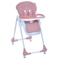 Дитячий класичний стільчик для годування для дівчинки Bamby M 3233L Pink Дитячий класичний стільчик для годування для дівчинки Bamby M 3233L Pink