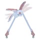 Дитячий класичний стільчик для годування для дівчинки Bamby M 3233L Pink Дитячий класичний стільчик для годування для дівчинки Bamby M 3233L Pink
