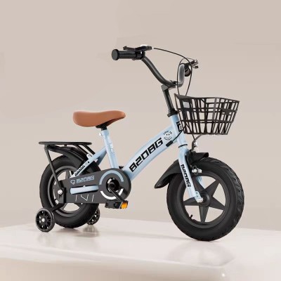 Дитячий двоколісний велосипед 14 дюймів з переднім кошиком для хлопчика та дівчинки (B20BG)