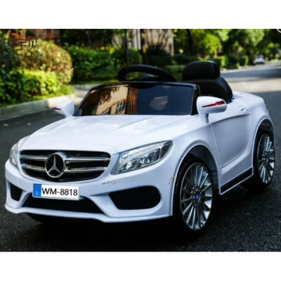 Электромобиль детский одноместный машина Мерседес с мягким сидением (M 3981EBLR-1)