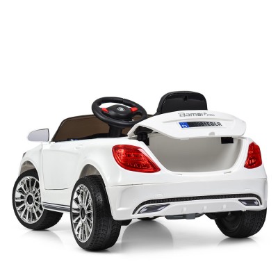 Электромобиль детский одноместный машина Мерседес с мягким сидением (M 3981EBLR-1)