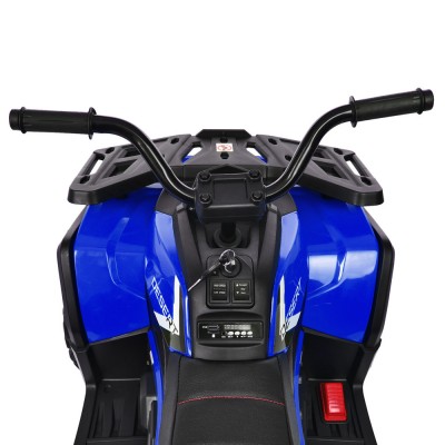 Електро квадроцикл дитячий (електромобіль) з м'яким сидінням (M 4081EBLR-2-4)