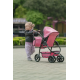 Лялькова коляска-трансформер для ляльок з сумкою Carrello Avanti (9662 PINK) Лялькова коляска-трансформер для ляльок з сумкою Carrello Avanti (9662 PINK)