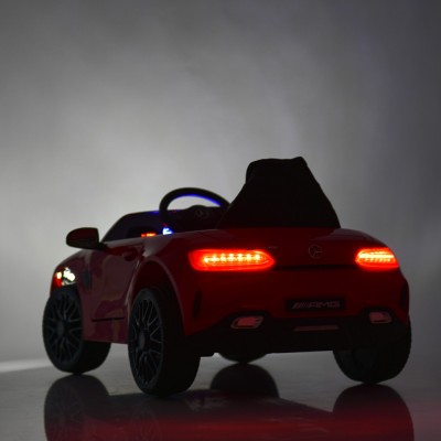 Электромобиль детский одноместный машина Мерседес с мягким сидением (M 4062EBLR-2)