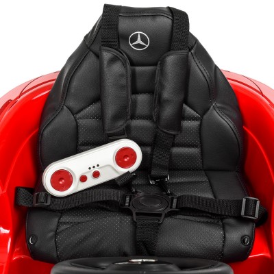 Электромобиль детский одноместный машина Мерседес с мягким сидением (M 4062EBLR-3)