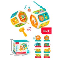 Дитяча розвиваюча іграшка Логічний куб 8в1 Бізікуб (991)