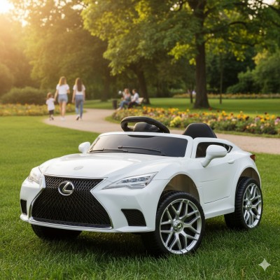 Электромобиль детский одноместный, на пульте управления, машина спорткар с мягким сидением, Лексус (M 4824EBLR-1)