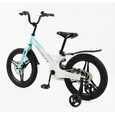 Дитячий двоколісний велосипед 18 дюймів магнієвий (литі диски дискові гальма) Corso «Monti» (MT-18478)