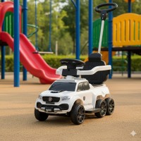 Детская каталка машинка толокар 2в1 с родительской ручкой и бампером (M 5900EL-1) Детская каталка машинка толокар 2в1 с родительской ручкой и бампером (M 5900EL-1)