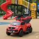 Детская каталка машинка толокар 2в1 с родительской ручкой и бампером (M 5900EL-3)