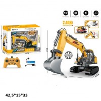 Екскаватор (будівельна техніка) на радіокеруванні (музика, світло) (789-414B)