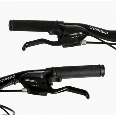 Спортивный алюминиевый велосипед 26" дюймов рама 15 дюймов Shimano 21 скорость Corso «Kord» (KD-80420)