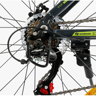 Спортивный алюминиевый велосипед 26" дюймов рама 15 дюймов Shimano 21 скорость Corso «Kord» (KD-80420)