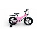 Велосипед дитячий 18 дюймів для дівчинки з додатковими коліщатками та фарою Maraton Cruzzier Super Bird Pink