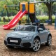 Електромобіль дитячий одномісний машина автомобіль Ауді з м'яким сидінням (M 5012EBLR-11)