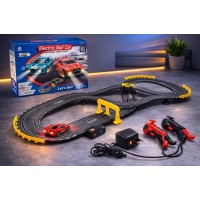 Дитячий гоночний автотрек (автомобільний трек) на радіо керуванні з машинками (працює від мережі) (KC-6613B)