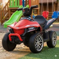 Електро-квадроцикл дитячий електромобіль з м'яким сидінням та пультом для батьків (M 5730ELR-3)
