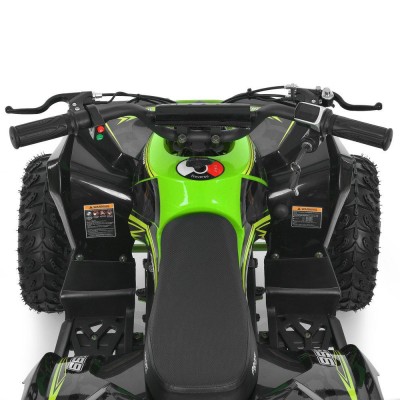 Детский электро квадроцикл (электромобиль с мягким сидением) зеленый HB-EATV1200Q-5(2)ST