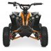 Детский электро квадроцикл (электромобиль с мягким сидением) оранжевый HB-EATV1200Q-7ST