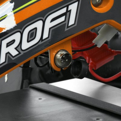 Детский электро квадроцикл (электромобиль с мягким сидением) оранжевый HB-EATV1200Q-7ST