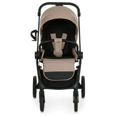 Прогулянкова дитяча коляска з регульованою ручкою бежева El Camino CHLOE (ME 1191 Nougat Beige) Прогулянкова дитяча коляска з регульованою ручкою бежева El Camino CHLOE (ME 1191 Nougat Beige)