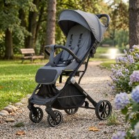 Коляска дитяча прогулянкова з регульованою ручкою сіра M 5727-1 Night Owl Коляска дитяча прогулянкова з регульованою ручкою сіра M 5727-1 Night Owl