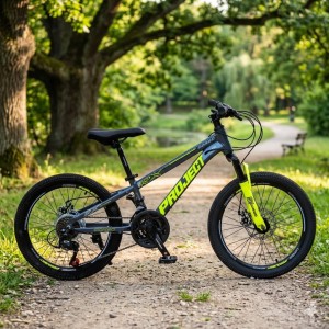 Велосипед детский спортивный алюминиевый 20 дюймов рама 10" SunRun 21 скорость синий Corso «Project» (PJ-20402)