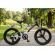 Дитячий спортивний магнієвий велосипед 20 дюймів Shimano 7 швидкостей чорно-білий Corso «Fox 15» (FX-92155)