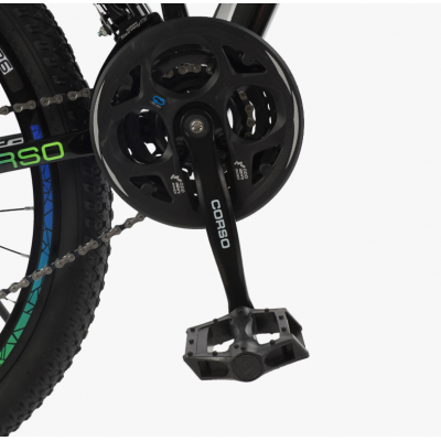 Велосипед спортивний алюмінієвий 26 дюймів рама 13" Shimano 21 швидкість Corso «PULSAR» (PL-26407) Велосипед спортивний алюмінієвий 26 дюймів рама 13" Shimano 21 швидкість Corso «PULSAR» (PL-26407)