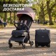 Коляска детская прогулочная с функцией автоматического складывания розовая Carrello Atom S (CRL-5526 Blossom Pink)