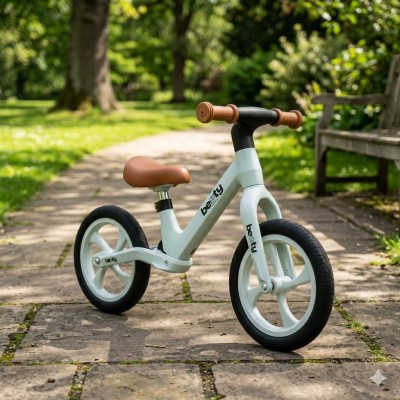 Біговел велобіг дитячий карбоновий колеса 12 дюймів блакитний Cruzzer (M9 12" blue)