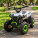 Електро квадроцикл дитячий (електромобіль мотор 1000W швидкість до 25 км/год колеса гума) біло-зелений (HB-FFG1000-1-5)