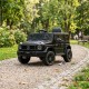 Електромобіль дитячий одномісний машина джип Mercedes з м'яким сидінням чорний (JJ2580EBLR-2(24V))