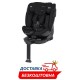 Автокрісло дитяче універсальне поворотне з опорною стійкою ISOFIX Carrello Meteorit CRL-15101 Midnight Black чорне