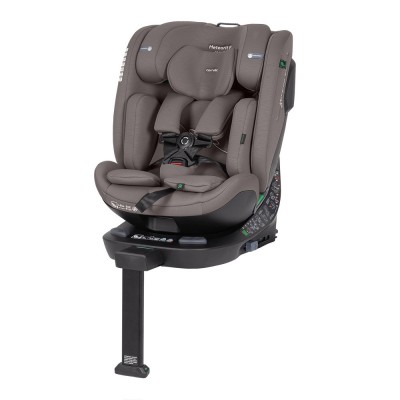 Автокрісло дитяче універсальне поворотне з опорною стійкою ISOFIX Carrello Meteorit CRL-15101 Sandstone Beige бежеве