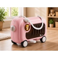Каталка толокар детская 4в1 (чемодан-каталка, переноска на плече) розовая Little Bamby (ZQ-08) Каталка толокар детская 4в1 (чемодан-каталка, переноска на плече) розовая Little Bamby (ZQ-08)