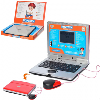 Детский обучающий ноутбук (компьютер) 35 функций Limo Toy (SK 7073) Детский обучающий ноутбук (компьютер) 35 функций Limo Toy (SK 7073)