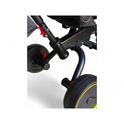 Велосипед-коляска триколісний з ручкою (колясковий велосипед) зелений Tricycle (6171)