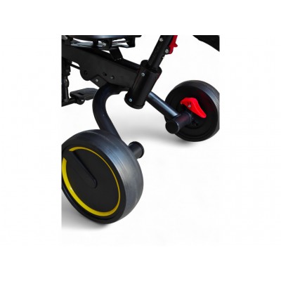 Велосипед-коляска триколісний з ручкою (колясковий велосипед) зелений Tricycle (6171)