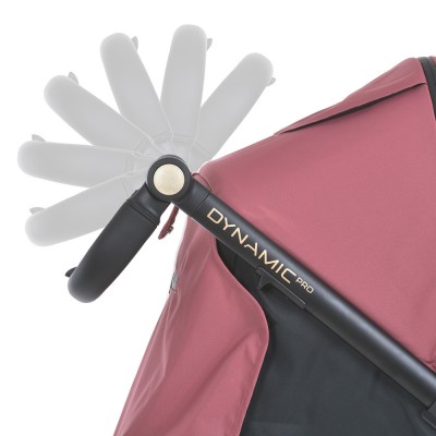 Коляска дитяча алюмінієва прогулянкова El Camino DYNAMIC PRO ( ME 1053-3 Dusty Rose) Коляска дитяча алюмінієва прогулянкова El Camino DYNAMIC PRO ( ME 1053-3 Dusty Rose)