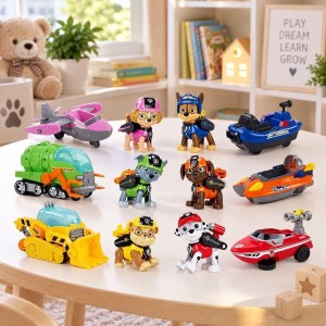 Игровой набор "Щенячий патруль" - фигурки щенков с их машинками Paw Patrol (778)