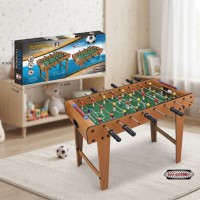 Настольная игра Футбол настольный на ножках в деревянном корпусе на штангах (2233) Настольная игра Футбол настольный на ножках в деревянном корпусе на штангах (2233)