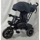 Триколісний велосипед-коляска (велоколяска) El Camino Modena (ME 1193 Dark Gray)