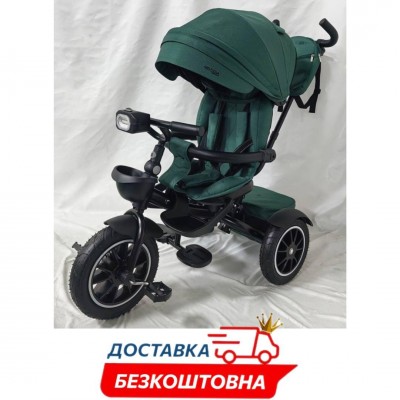 Трехколесный велосипед-коляска (велоколяска) El Camino Modena (ME 1193 Green) Трехколесный велосипед-коляска (велоколяска) El Camino Modena (ME 1193 Green)