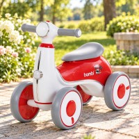 Каталка толокар дитяча музична з підсвіткою червона Bambi (M 6525E-3) Каталка толокар дитяча музична з підсвіткою червона Bambi (M 6525E-3)