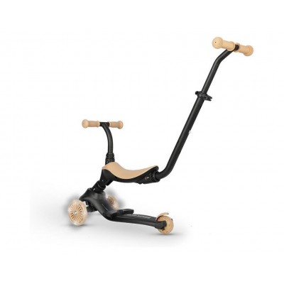 Дитячий самокат-трансформер 3в1 Sema Evo з батьківською ручкою та LED-колесами (Khaki (хакі), від 3 років) Дитячий самокат-трансформер 3в1 Sema Evo з батьківською ручкою та LED-колесами (Khaki (хакі), від 3 років)